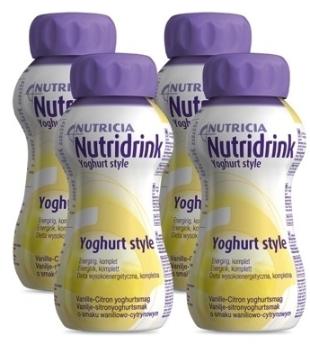 Nutridrink Yoghurt Style smak malinowy 4 x 200 ml