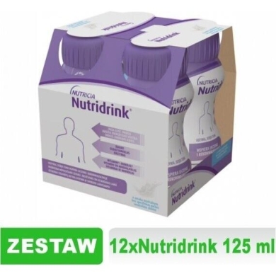 Nutridrink smak neutralny Zestaw: 12x125 ml