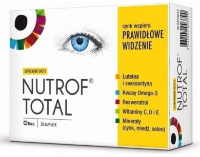Nutrof Total z Witaminą D3 30 kapsułek