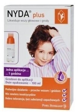 Nyda Plus preparat likwidujący wszy i gnidy 100 ml