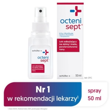 OCTENISEPT płyn do dezynfekcji ran 50 ml