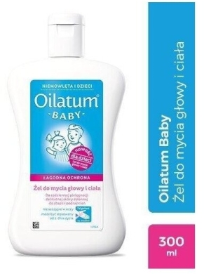 OILATUM BABY Łagodna ochrona żel do mycia 300 ml