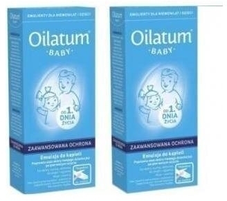 OILATUM BABY Zestaw Emulsja do kąpieli 2 x 500 ml