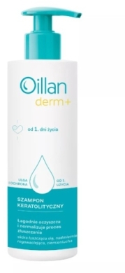 OILLAN DERM+ Szampon keratolityczny 180ml