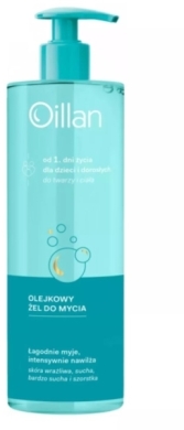 OILLAN Olejkowy Żel do mycia 400 ml