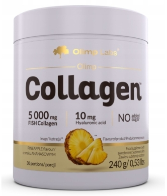 OLIMP COLLAGEN KOLAGEN 5000mg smak ananasowy 240g 