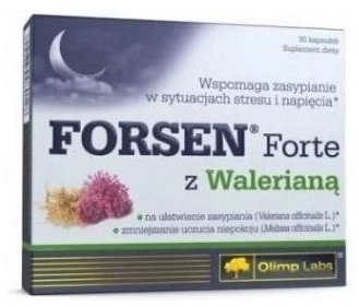 OLIMP Forsen Forte z Walerianą 30 kapsułek