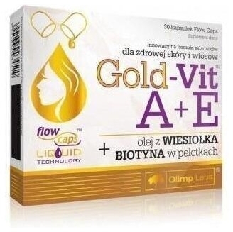 OLIMP GOLD-VIT A + E z wiesiołkiem i biotyną 30 kapsułek
