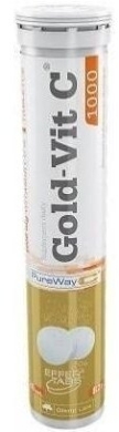 OLIMP Gold-Vit. C 1000 smak cytrynowy 20 tabletek musujących