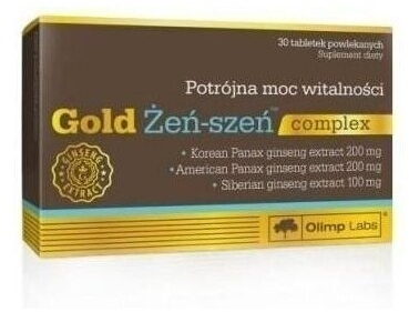 OLIMP Gold Żeń-szeń complex 30 tabletek