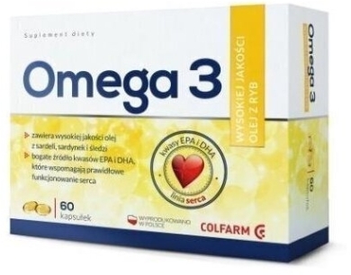 OMEGA 3 Colfarm 60 kapsułek