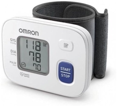 OMRON Ciśnieniomierz nadgarstkowy RS2 HEM-6161-E 1 sztuka