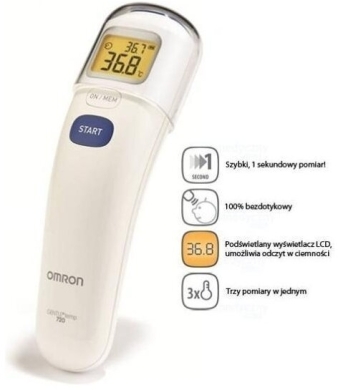 OMRON Gentle Temp 720 Termometr elektroniczny