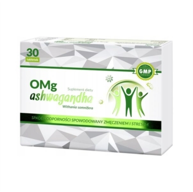 OMg ashwagandha 30 tabletek