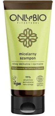 ONLYBIO Szampon micelarny włosy delikatne i normalne 200 ml