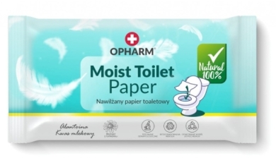 OPHARM MOIST TOILET PAPER Nawilżany Papier 48 sztuk