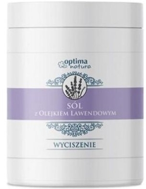 OPTIMA NATURA Sól z Olejkiem Lawendowym WYCISZENIE  1kg