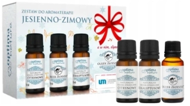 OPTIMA NATURA Zestaw olejków eterycznych Jesienno- Zimowy 3x10 ml