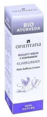 ORIENTANA Bogaty Krem z szafranem 30g
