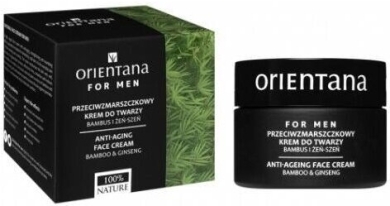 ORIENTANA For Men przeciwzmarszczkowy krem do twarzy bambus i żeń-szeń 50 ml