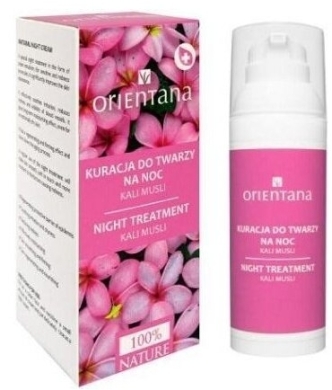 ORIENTANA Kojąca kuracja KALI MUSLI do twarzy na noc 50 ml