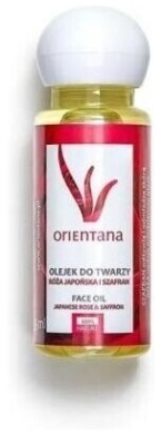 ORIENTANA Olejek do twarzy róża japońska i szafran 55 ml