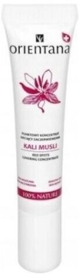 ORIENTANA Punktowy koncentrat kryjący zaczerwienienia Kali Musli 15 ml