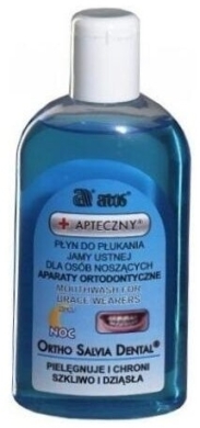 ORTHO SALVIA DENTAL Płyn na noc 200ml