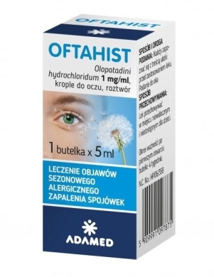 Oftahist krople do oczu 5ml