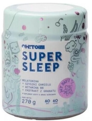 Oh! Tomi Super Sleep żelki 60 sztuk