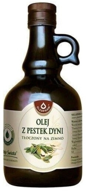 Olej z pestek dyni OLEOFARM 500 ml