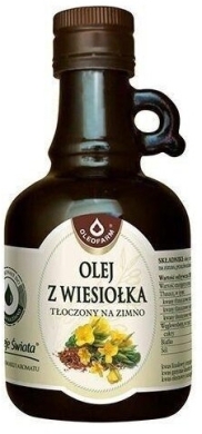 Olej z wiesiołka tłoczony na zimno Oleofarm 250 ml