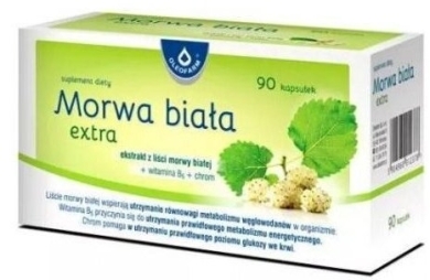 Oleofarm Morwa biała extra 90 kapsułek 