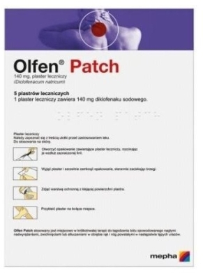 Olfen Patch 5 plastrów