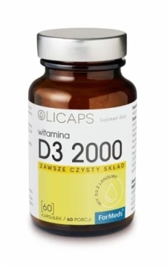 Olicaps D3 2000 120 kapsułek