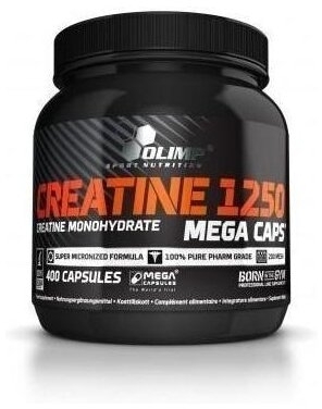 Olimp CREATINE 1250 MEGA CAPS 400 kapsułek