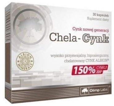 Olimp Chela-Cynk 30 kapsułek