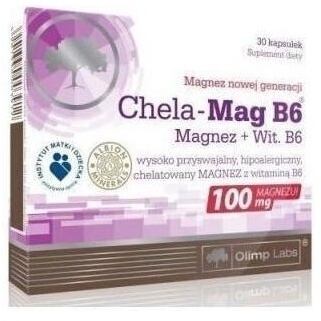 Olimp Chela-Mag B6 30 kapsułek