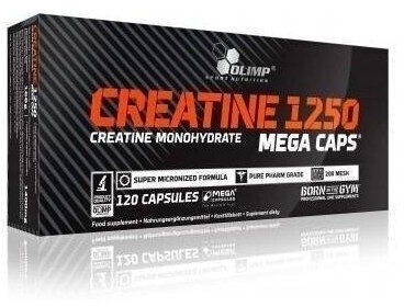 Olimp Creatine Mega Caps 1,25 g 120 kapsułek