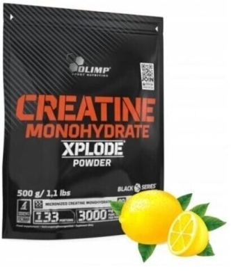 Olimp Creatine Monohydrate Xplode proszek cytryna 500 g