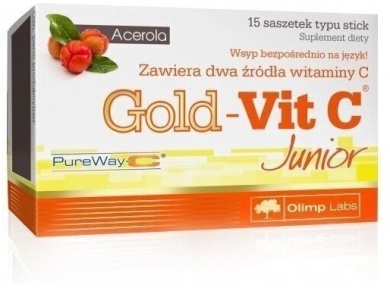 Olimp Gold-Vit C Junior acerola 15 saszetek