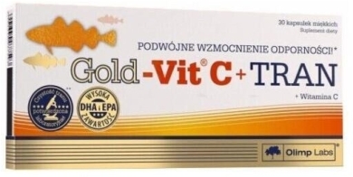 Olimp Gold-Vit C + Tran 30 kapsułek