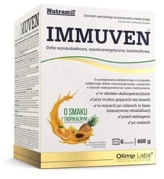 Olimp Immuven o smaku tropikalnym 6 saszetek