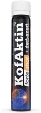 Olimp KofAktin forte shot+żeń-szeń pomarańcza 1 ampułka 25 ml
