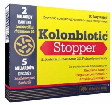 Olimp Kolonbiotic Stopper 10 kapsułek
