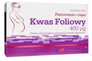 Olimp Kwas foliowy 400 mcg 60 tabletek