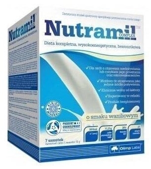 Olimp Nutramil 7 saszetek o smaku waniliowym