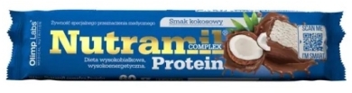 Olimp Nutramil Complex Protein, baton o smaku kokosowym, 1 sztuka