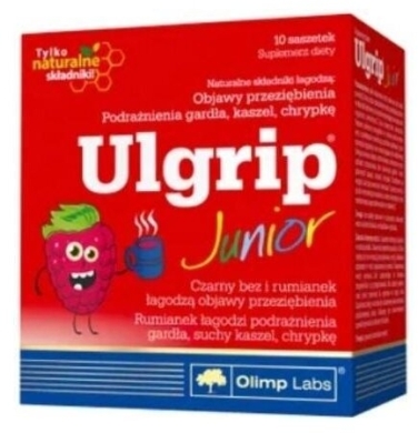Olimp ULGRIP JUNIOR smak malinowy 10 saszetek