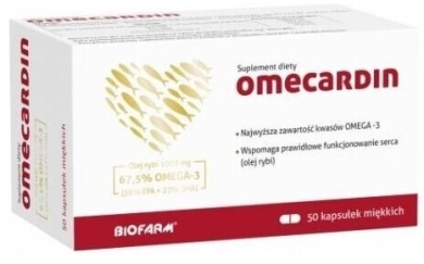 Omecardin 50 kapsułek